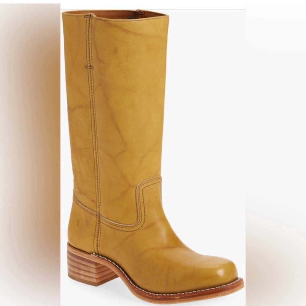 Frye Campus 14L Banana Boots - size 9.5
